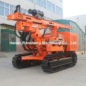 20-100mm Bore Depth Multi-Functional Solar Pile Driver For 120º Skid Pitch