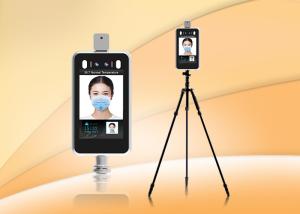 China FCC 8 Inch Color Screen Temperature Scanner WiFi Face Id Time Attendance Machine factory