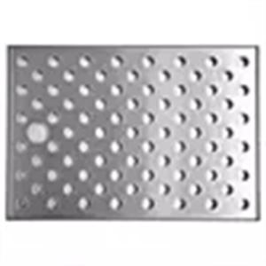China SS Round Hole Stainless Steel Perforated Sheets 60mm Thickness For Industrial factory