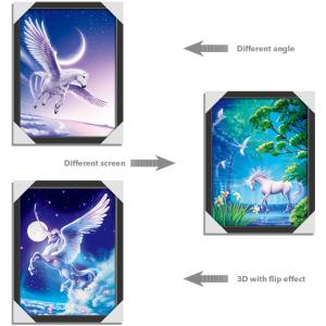 China 3D Art Lenticular Photo Printing For Decorative factory