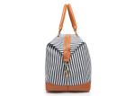 Ladies Weekend Waterproof Camping Bag Antiwear Canvas With PU Leather Strap