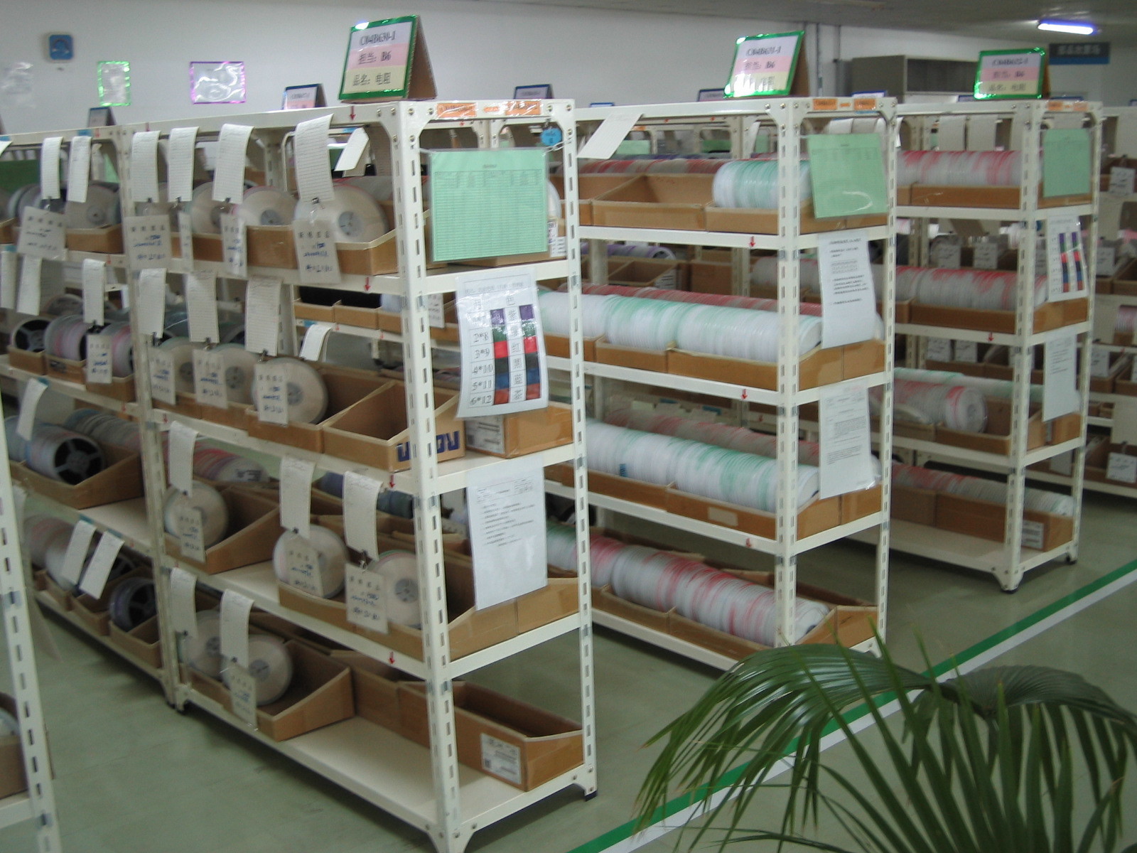 Light Duty Shelving / Logistics Equipment With CE & ISO Garanteed