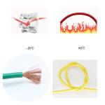 4mm Banana Plug Power Test Leads Multimeter Cable With Protective Coverings