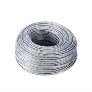 China Stainless Steel 6X12 7FC Non-Magnetic Wire Rope Tolerance ±1% with Superior Corrosion Resistance factory