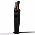 Auto liquid soap dispenser Hospital 21'' Hand Sanitizer Advertising Kiosk Table
