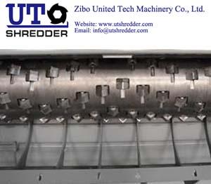 China good performance - Single Shaft Crusher S66200automatic Plastic, tire, wood, metal, cable shredding machine crusher factory