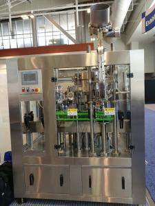 China 500 BPH Monoblock Filling Machine Glass Bottle Washing Filling Capping on sale