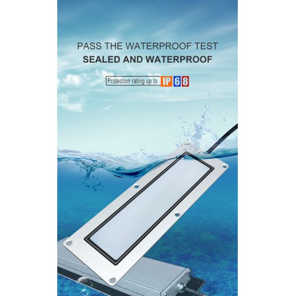 Aluminum Alloy LED Machine Work Light Linear Tube Oil Resistant 18W CNC LED Work Light