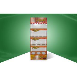 Four Shelf creative cardboard retail display stands Easy Assembly Design