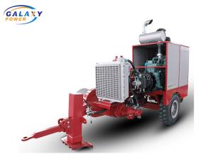 China 2.5km/H Correspending Cable Pulling Equipment Tail Bracket Hoisting Motor 180KN 6800kg factory