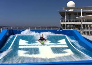 China Attractive Water Wave Pool Flowrider Surf Skateboard Simulator Eco - friendly factory