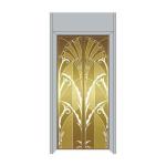 304 410S Elevator Stainless Steel Sheet Plate Etching Mirror PVD Gold Coated