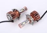Car Driving Lamp Cree 40W LED Headlight , Low / High Beam LED Bulb 4000LM