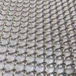 0.5-2mm Thickness Bronze Metal Coil Drapery For Round Window Treatment Curtain