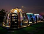 Popular Sale Waterproof Camping Dome Hotel Modular Tent Double Dome House with