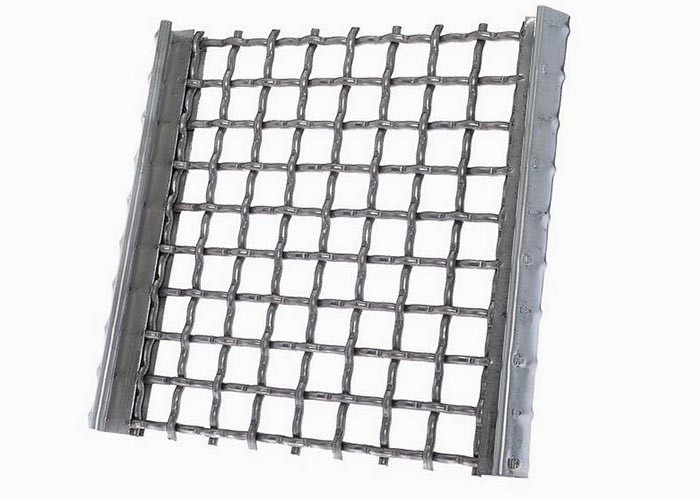 China Square Vibrating Screen Mesh 1mm-100mm Opening High Tensile Steel factory