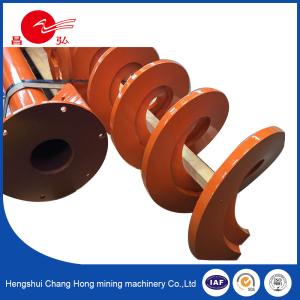 China Special Spiral Auger Blades Screw Rod Stainless Steel Carbon Steel Diameter 80mm factory