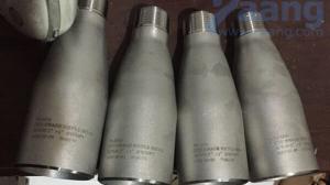 China MSS SP-95 1/2&quot;-4&quot; ASTM A182 F22 concentric eccentric swage nipple factory