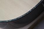 Ebony finggerboard 41-inch cutaway 916 natural wood color left handed acoustic