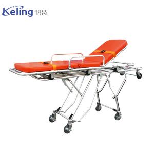 China Waterproof ISO13485 Operation Connecting Trolley , manual Ambulance Stretcher factory