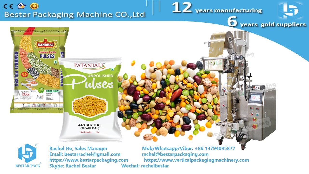Dry fruit Dates 30g pouch automatic weighing packing machine BSTV-160A