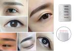 Microblading Needles Manual Tattoo Pen Three / Double Star 14 Pins For Makeup
