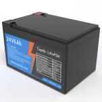 24V 6Ah Lithium Ion Deep Cycle Battery , Rechargeable AGV Lithium Battery