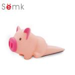 Anti Slip PVC Door Stopper , Rubber Door Stop Wedge Pig Shaped