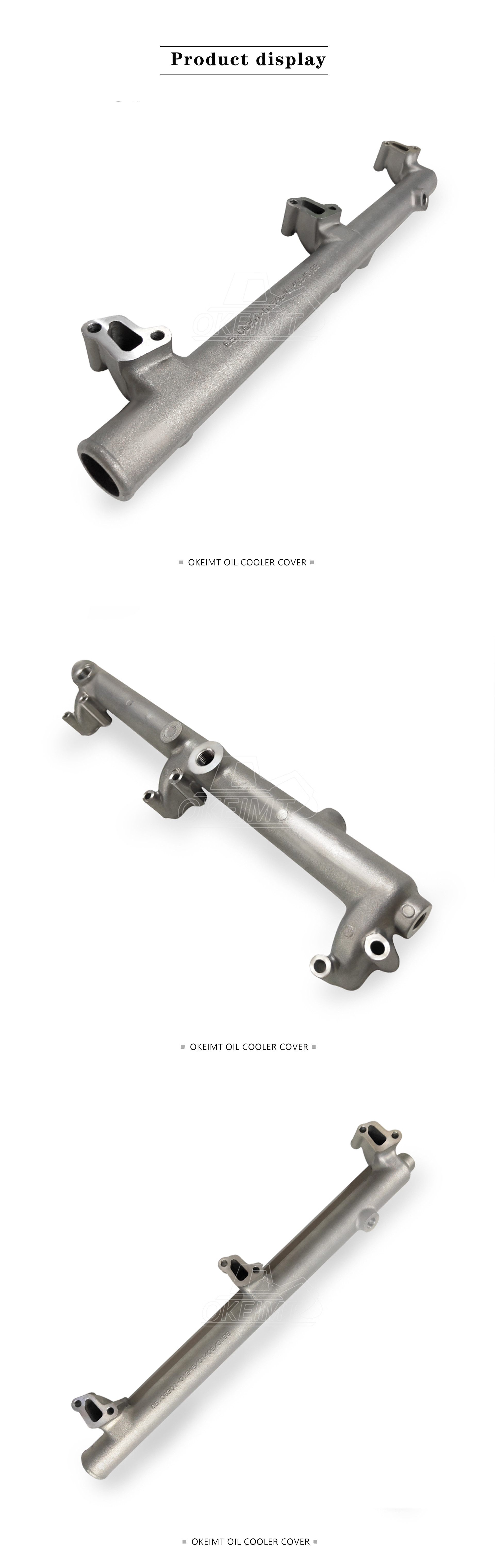Excavator Engine Parts D1146 Cylinder Head Outlet Water Pipe