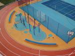 Customized Durable 1mm Thick EPDM Rubber Flooring Colorful Granules Kids Runway