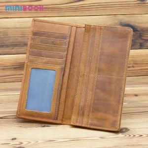 China Minibook Creative Fashion Card Holder Multi Function Clip Wallet and Genuine Leather factory