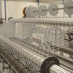 8 Gauge Galvanized Diamond Chain Link Fence Manual Operated Iron