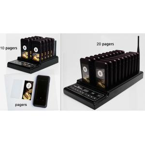 Wireless long range queue call coaster pager system with frequency 433.92MHZ for