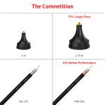 Outdoor Dual Band Mimo Loop Mounted Base Sucker Antenna for LTE GSM 5G 4G