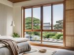Modern Residential Aluminium Sliding Windows Waterproof Woodgrain Finish