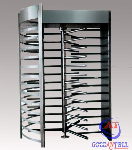 Stainless Steel Security Full Height Turnstile Gate with Electric Mechanical