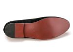Casual Slipper Mens Velvet Loafers With Custom Skull Embroidery Decoration