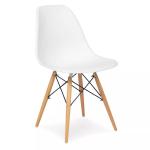 Wear Resistance Style Kitchen Chairs Modern Plastic Dining Chairs