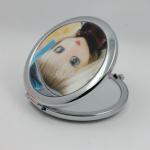 Shinny Gifts 3D Cartoon Girl Design Cosmetic Mirror Makeup Mirror