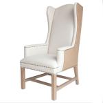 2018 luxury armchairs Chair Living Room linen Fabric Accent Club Chair