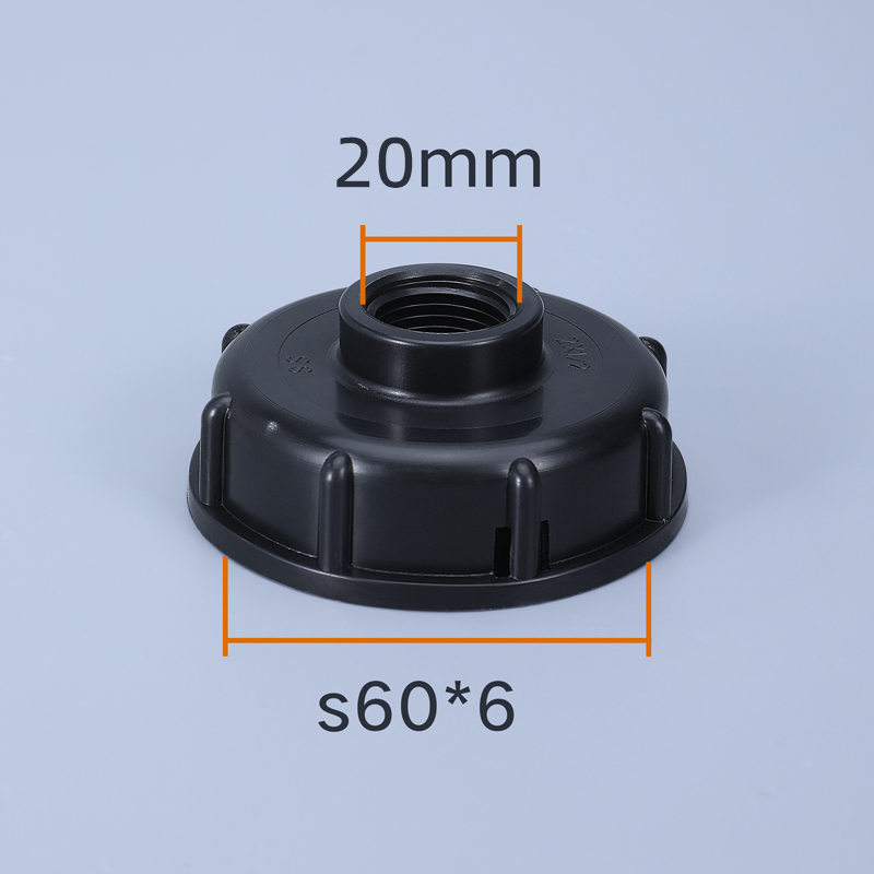 S60x6 Coarse Thread To Female 1/2" 3/4" 1" Pipe Fittings Connector Adapter IBC Valve