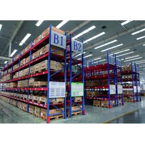 Q235B 2000KGS Adjustable Warehouse Rack System RAL