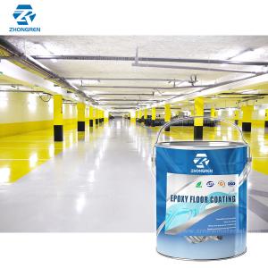 Metallic Clear Epoxy Resin Floor Paint High Adhesion Eviromental Friendly