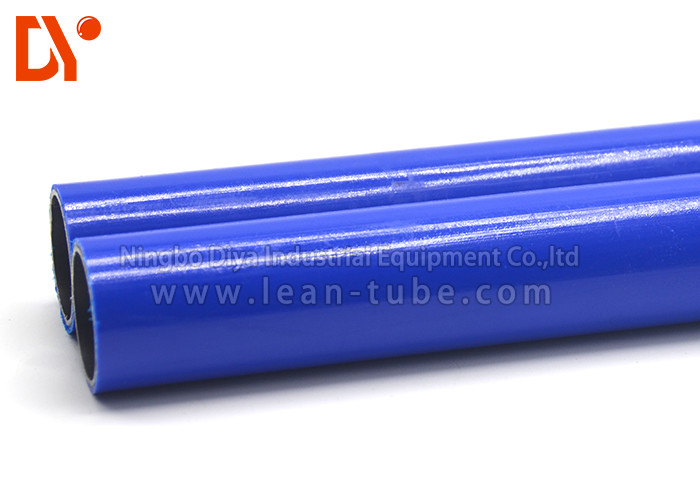 Anti Corrossion Plastic Coated Pipe , Thick Wall PE Steel Pipe For Decoration
