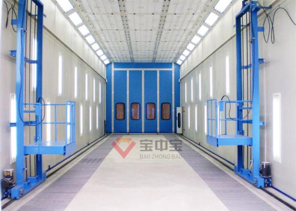 3D Lift Working Platform for Customized Bus Paint Booth Drive throught Spray