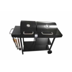 China Multi Functional with Edge Grill, American Style Barbecue Grill, Gas Barbecue Grill, BBQ Foldable Edge Table with Wheels factory
