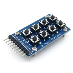 2*4 8 Push Buttons Accessory Board Matrix Keypad Module