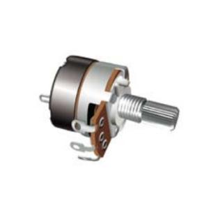 China 24mm rotary potentiometer with switch, carbon potentiometer, trimmer potentiometer factory