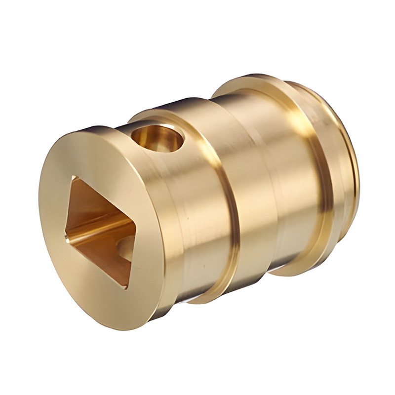 CNC Lathe Machining Brass Part CNC Turning Machining Metal Parts