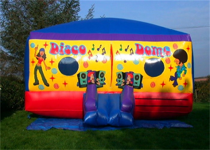 EN71 Fashional Music Theme Kids Inflatable Jumper Bouncer For Garden